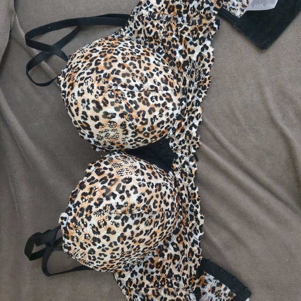 Cheetah bra